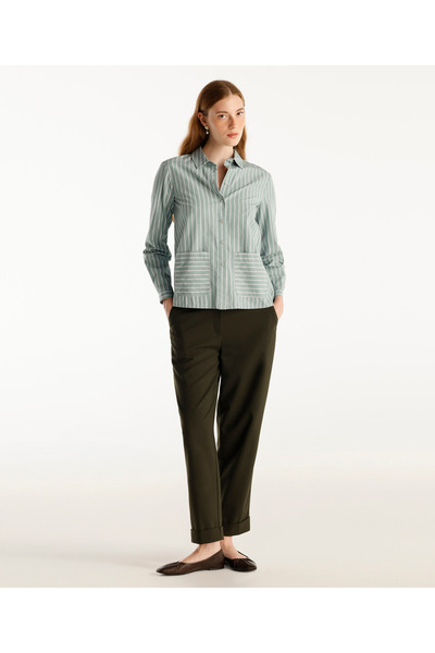 Yargıcı بنطلون بتفاصيل الساق