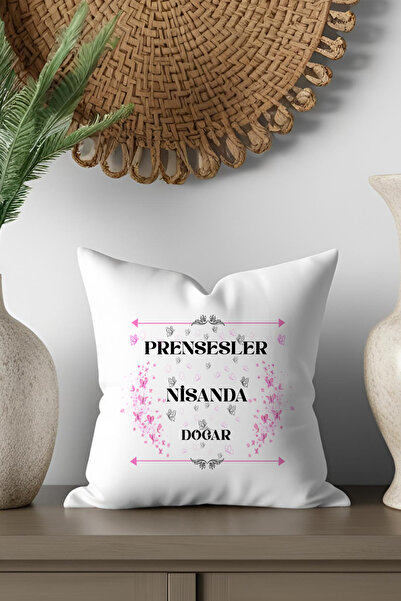 qoeuyl boutique Prințesele se nasc în Nisanda cu imprimeu Cadou de aniversare...