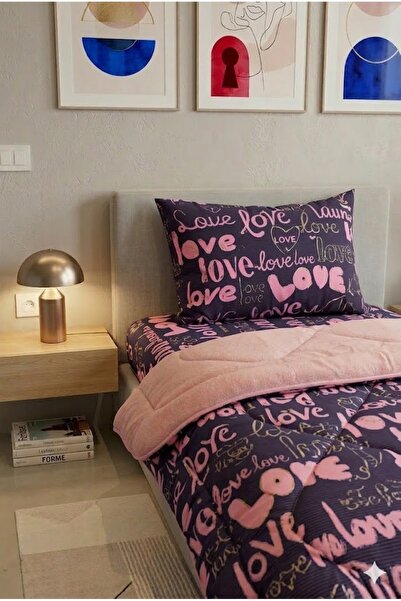 BAMİROSE طقم لحاف مزدوج الجوانب فاخر من دايموند لوكس ويلسوفت + غطاء وسادة، طق...