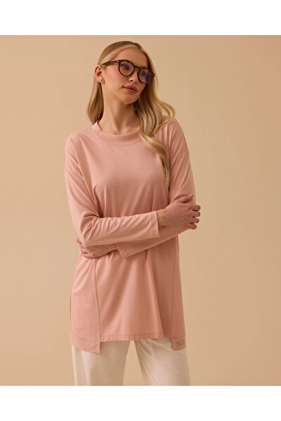 SCL Yuvarlak Yaka Oversize Tunik