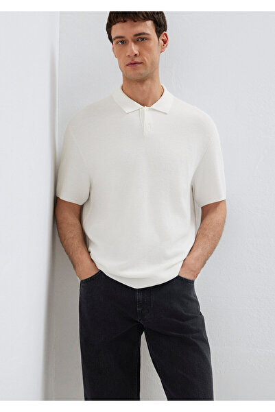 Mavi Ecru Knitwear Polo 0710397-70057