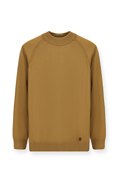 Kiğılı Half Turtleneck Slim Fit Slim Fit Cotton Knitwear Sweater