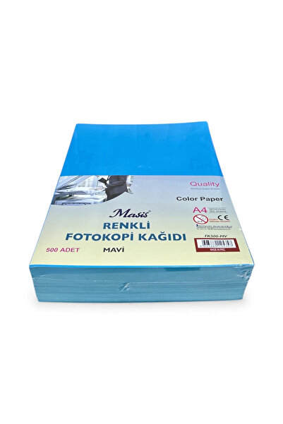 Masis A4 Renkli Fotokopi Kağıdı 500 lü Mavi