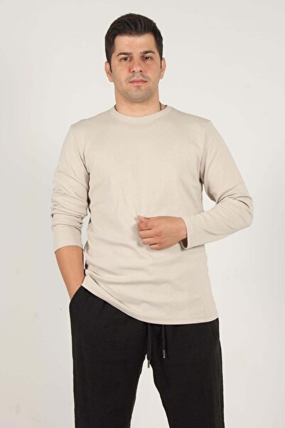 Mckanzie 5074-1 سترة ريبانا كاملة التفصيل بياقة دائرية