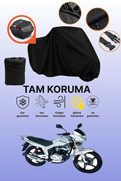dokaca Bisan Sunway Fks 125 Compatible Motorcycle Tarpaulin Compatible with B...