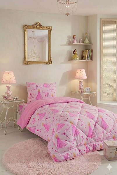 BAMİROSE Diamond Luxury Wellsoft Single Double-Sided Quilt + Pillowcase, Slee...