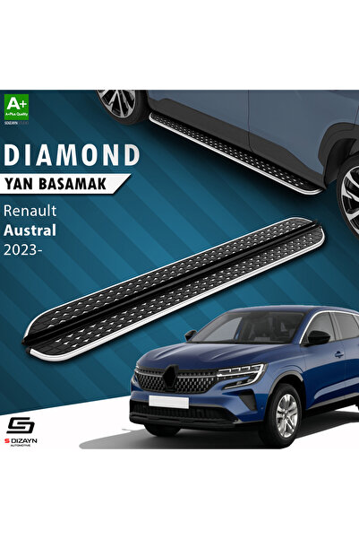 S Dizayn S-Dizayn Renault Austral Diamond Krom Yan Basamak 183 Cm 2023 Üzeri ...