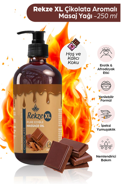 Genel Markalar Masaj Yagı Yenilebilir Afrodizyak Etkili Cıkolata Erotik Masaj...