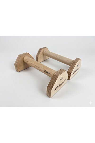 Activenest Acti-Bars® - Ahşap Şınav Barı (Push Up Bars) - Calisthenics