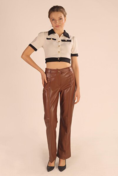 Rays Pantaloni spaniole D piele 7278A