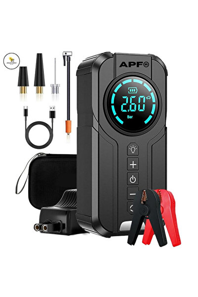APF Compresor/starter portabil auto APF® 150PSI, pentru motoare pe benzină de...