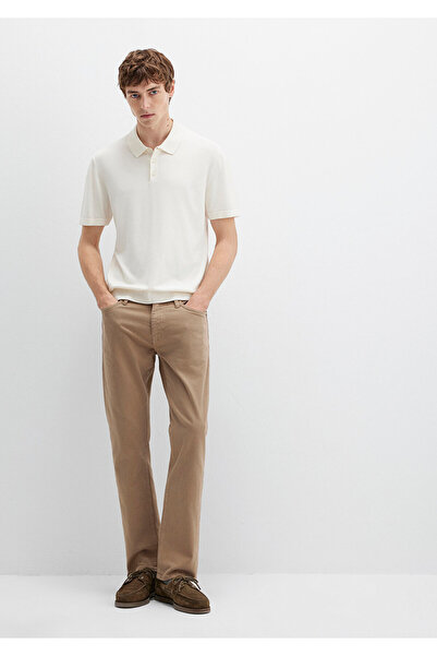 Mavi Martin Dark Beige Comfort Gabardine Trousers 0037832492