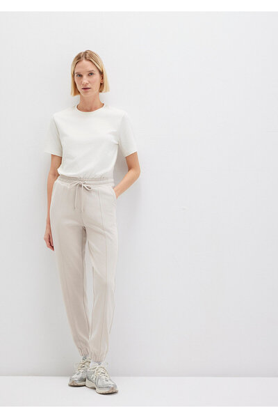 Mavi Soft-Premium Bej (TENCEL™) Modal Karışımlı Eşofman Altı 1600453-34531