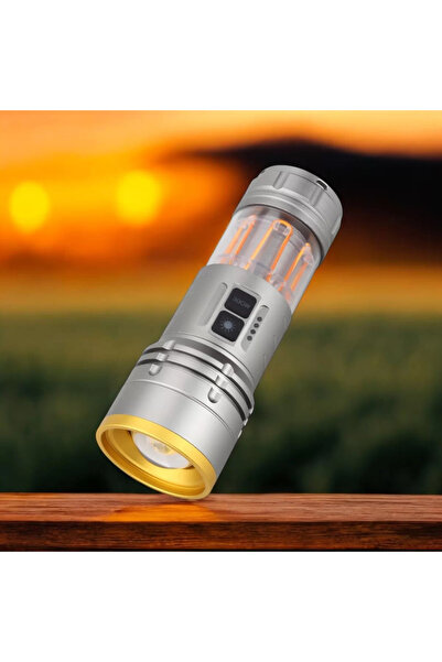 Panther PT-4128 USB ŞARJLI EL FENERİ