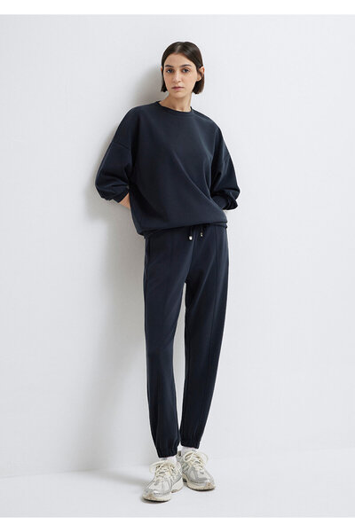 Mavi Φούτερ Lux Touch Black Modal 1600453 -900