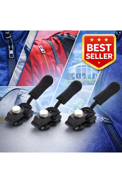 ZipString ZipFix Pro - Σετ 3 Καθολικών Εργαλείων Επισκευής Φερμουάρ (3+3 ΔΩΡΕΑΝ)