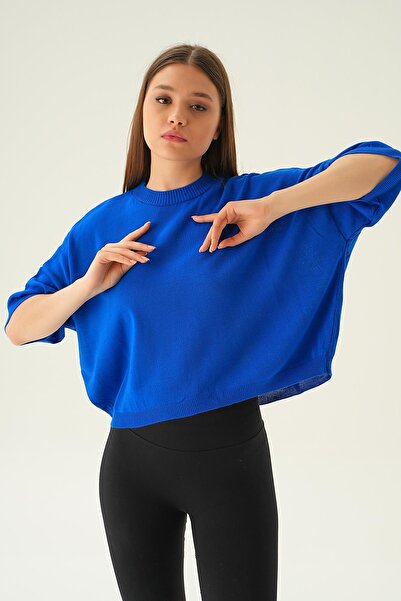 Rays albastru cobalt Tricou casual 1445