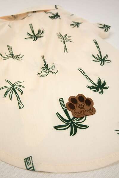 Buf & Buf Kedi Köpek Kıyafeti Gömleği Küçük Orta Irk İlkbahar Yaz Pamuklu Kum...