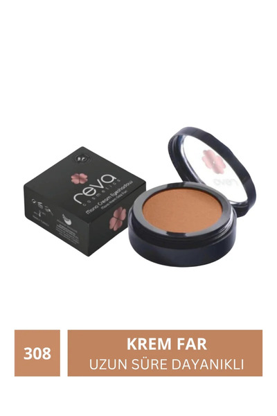 REVA Vegan Krem Göz Farı - No. 308 | Temiz Içerik, Uzun Süre Kalıcı & Mono Cr...