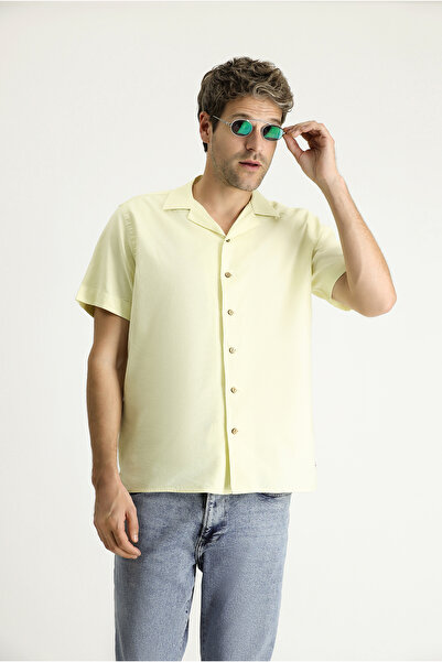 Kiğılı Short Sleeve Regular Fit Cotton Shirt