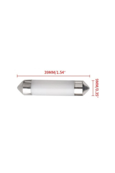 Xenon Bright Soffit auto cu LED COB 39 mm FT-COB-Ceramics-39MM