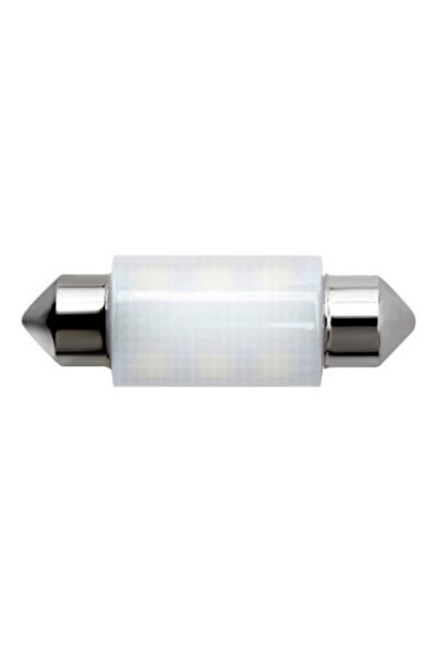 Xenon Bright LED auto alb C5w, șasiu, Canbus ceramic cu 6 smd, 12V, 36 mm