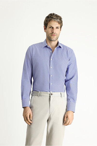 Kiğılı Cămașă cu mânecă lungă, cu croială obișnuită, din bumbac, ușor de călcat