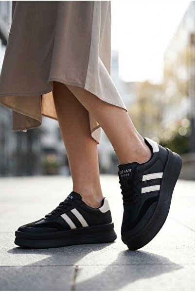 Lufian 122230019 Chrıstına Sneakers Women's Unisex Leather Comfort High Sole ...