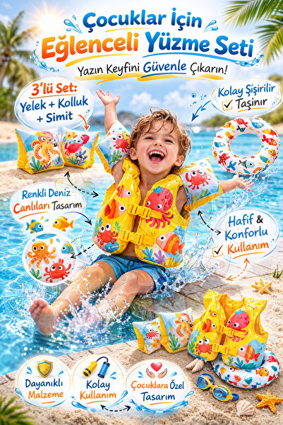 cayenna Havuz Ve Deniz Çocuk Yüzme Öğrenme, Deniz Kolluk, Havuz Simit Ve Can ...