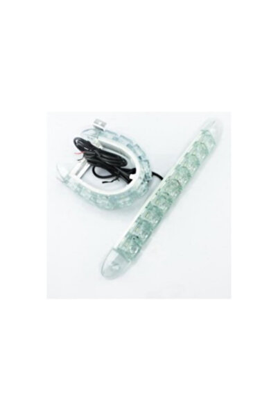 Xenon Bright Lumini de zi DRL flexibile cu 9 LED-uri * 0.5W