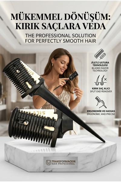 Transformacion FinDit Absolute Kırık Saç Sakal Düzletme Jiletli Ustura