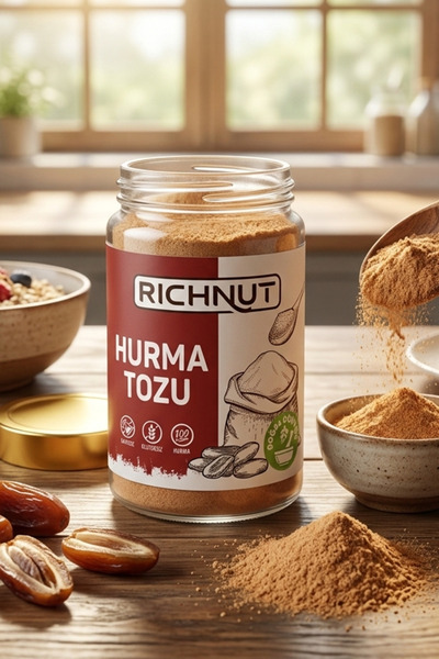 RİCHNUT Hurma Tozu - Hurma Şekeri