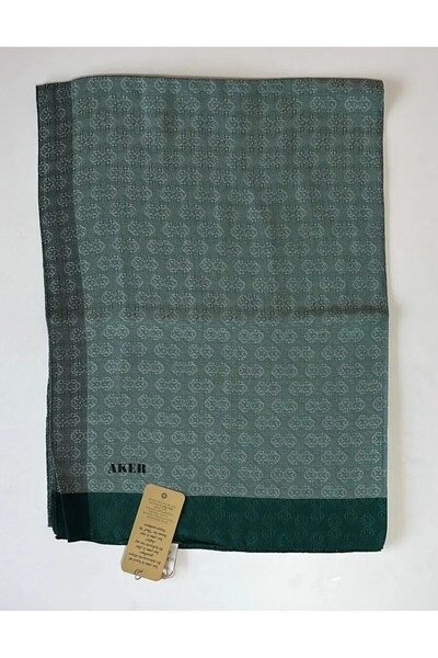 Aker 75X190 CM Monogram Jakar Şal-954