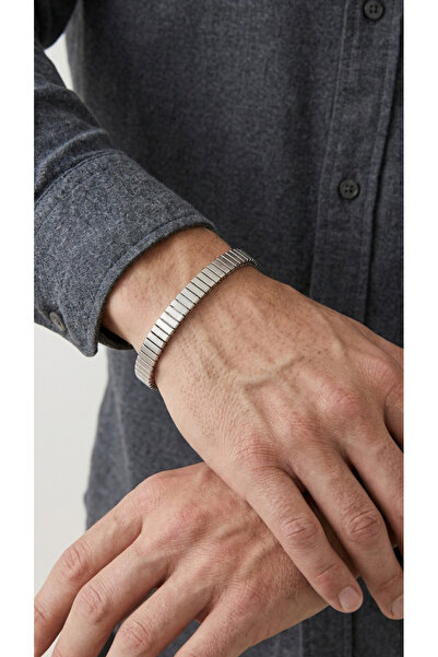 Universal Premium Paslanmaz Çelik Bileklik Minimal Modern Zincir Tasarım