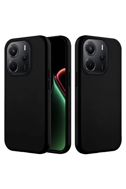 Zebana Xiaomi Redmi Note 14 5G Uyumlu Kılıf İçi Kadife Silinebilir Lansman Kı...