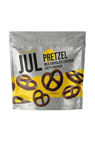 Patiswiss Jul Pretzel Sütlü Çikolata Kaplı Tuzlu Kraker, 110G