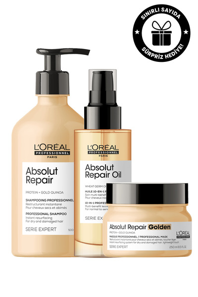 L'oreal Professionnel Serie Expert Absolut Repair Yoğun Onarıcı Saç Bakım Seti