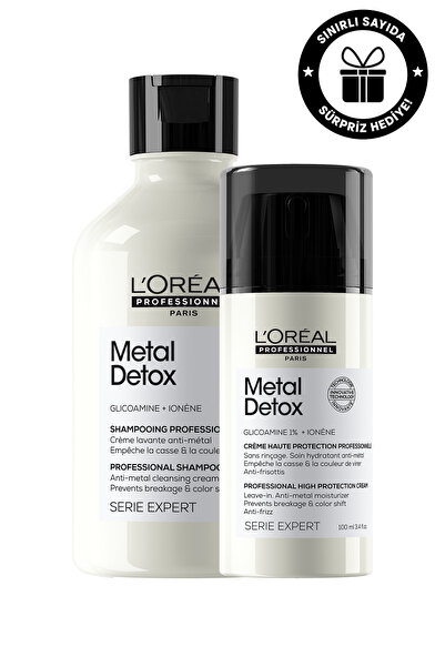 L'oreal Professionnel Serie Expert Metal Detox Renkli Ve Açıcı Ile Işlem Görm...
