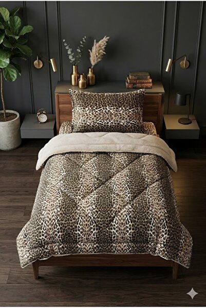 BAMİROSE Diamond Luxury Wellsoft Single Double-Sided Quilt + Pillowcase, Slee...