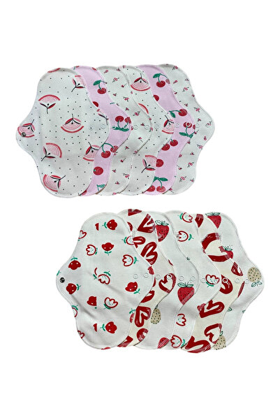 Ponped Yıkanabilir Doğal Kadın Pedi 12'li Normal