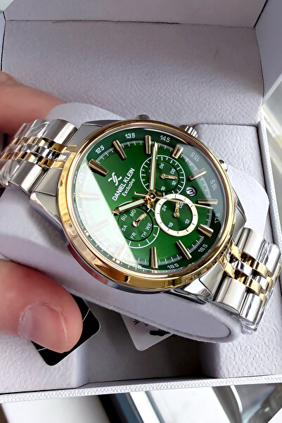 Daniel Klein Exclusive Serisi Erkek Kol Saati 3 Atm Su Geçirmez Gümüş Renk Çe...