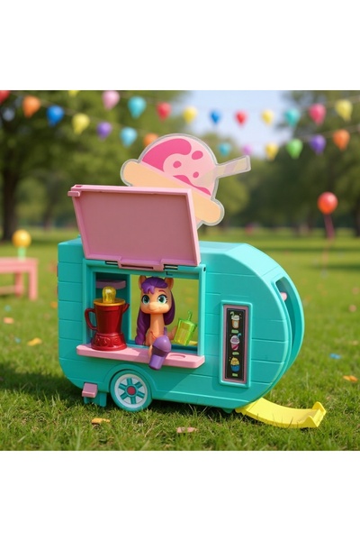 MY LITTLE PONY Φιγούρα My Little Pony, τρέιλερ για smoothie της Sunny Starscout