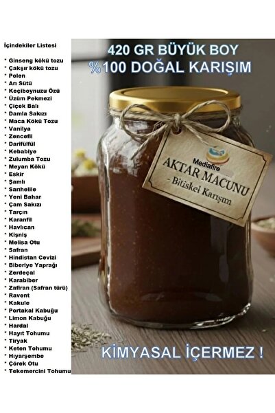 MediaFire Atom Propolis Arı Sutu Polen Mesir Kuvvetli Macunu 420 gr Kuvvetli ...