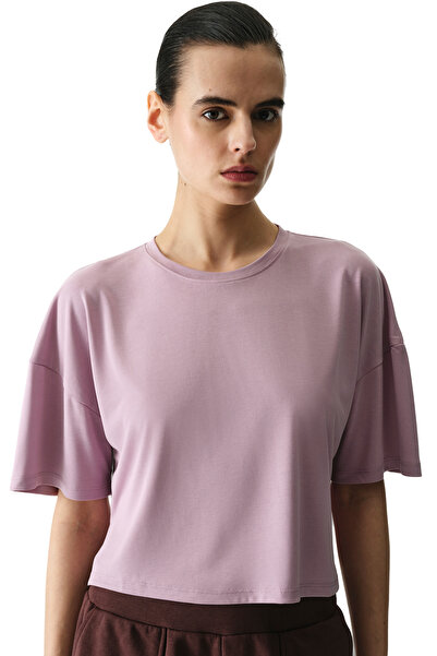 Penti Tricou modal liliac deschis cu decupaj