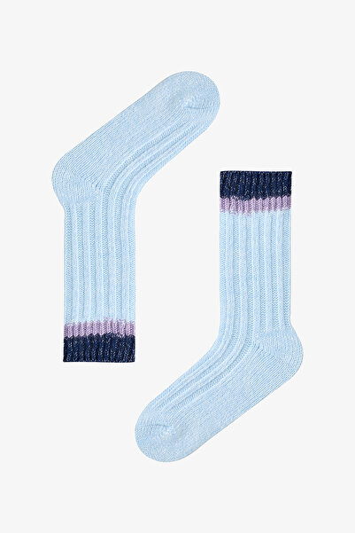 Penti Mavi Melanj Warm Rustic RiErkek Çocuk Soket Çorap