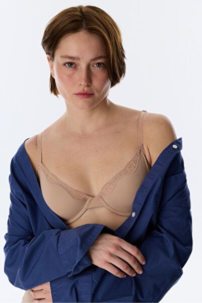 Penti Beige Trim Underwire Bra