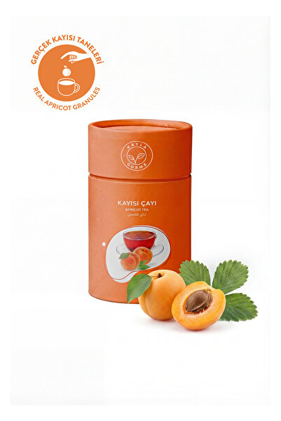 Kayla Gurme Kayısı Çayı - Gerçek Kayısı Meyve Taneli Çay - 175 g
