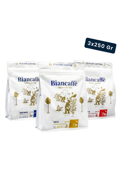 Biancaffe Biancaffé 3'lü Filtre Kahve Tanışma Seti