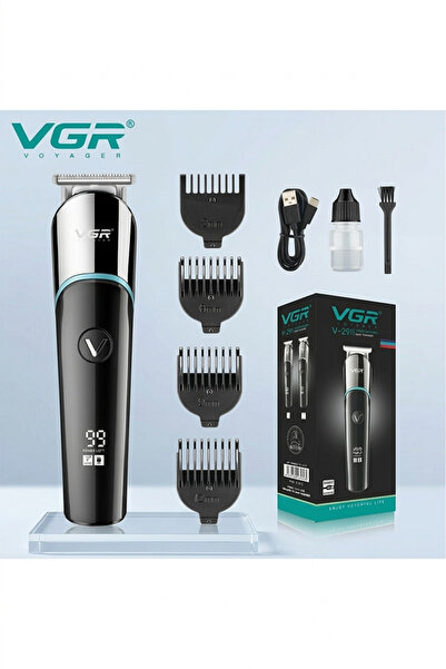 VGR V-291 Professional Shaver – Modern design, LED display, and superior prec...