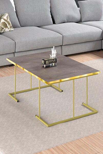 GOLDFALEZ Orta Sehpa Solo Gold Gordion